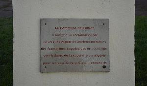 2024 09 25 TOULON  HOMMAGE AUX HARKIS et FORCES SUPPLETIVES D ALGERIE   (1)